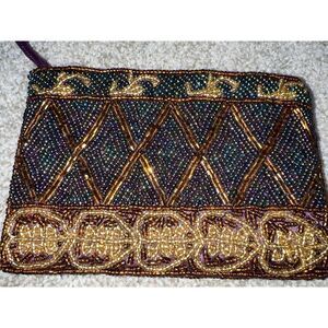 Lady Jade Designs Beaded coin purse